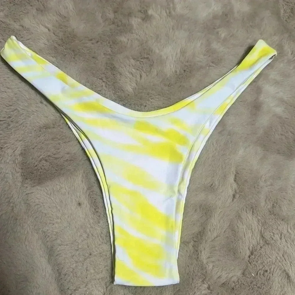 Triangle Bikini Swimsuit With Beach Skirt,